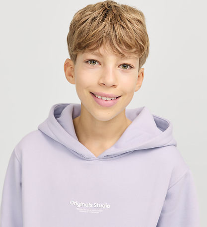 Jack & Jones Hættetrøje - Noos - JorVesterbro JNR - Cosmic Sky