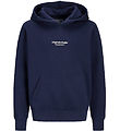Jack & Jones Hættetrøje - Noos - JorVesterbro JNR - Ocean Cavern Jack & Jones Hættetrøje - Noos - JorVesterbro JNR - Ocean Cavern