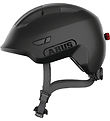 Abus Cykelhjelm - Smiley 3.0 Ace Led - Velvet Black Abus Cykelhjelm - Smiley 3.0 Ace Led - Velvet Black
