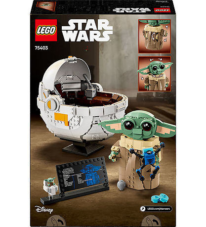 LEGO® Star Wars - Grogu m. Svævevogn 75403 - 1048 Dele