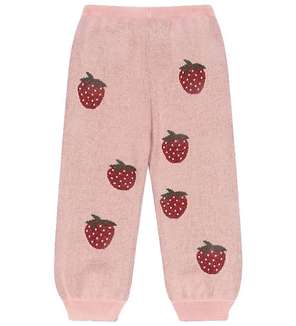 Konges Sløjd Bukser - Strik - Lapis Lurex - Strawberry