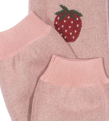 Konges Sløjd Bukser - Strik - Lapis Lurex - Strawberry