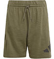adidas Performance Shorts - J BL KN SH 210 - Olistr/Sort adidas Performance Shorts - J BL KN SH 210 - Olistr/Sort