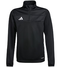 adidas Performance Bluse - TIRO ES Y - Sort/Hvid adidas Performance Bluse - TIRO ES Y - Sort/Hvid