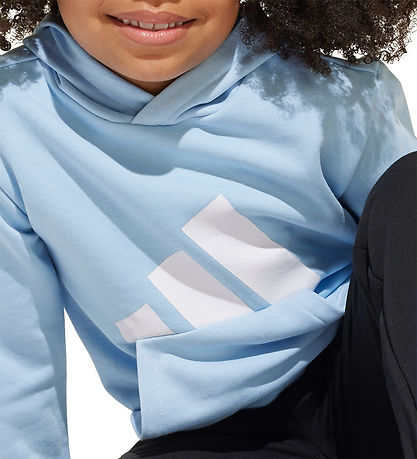 adidas Performance Hoodie - LK BL FT - Globlu/Wit