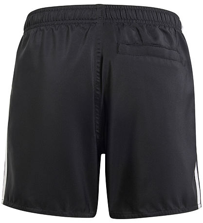 adidas Performance Badeshorts - 3S BY - Sort/Hvid