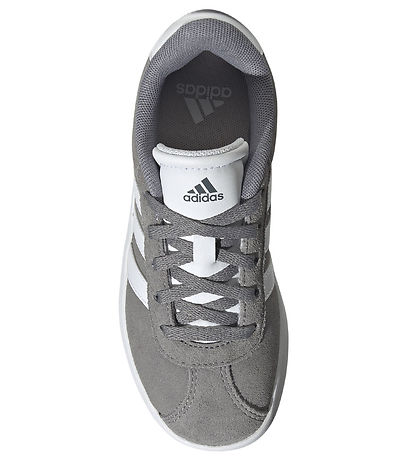 adidas Performance Sko - VL COURT 3.0 K - Grethr/Ftwwht/Gretwo