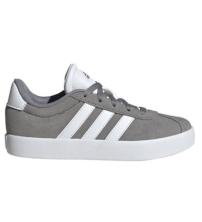 adidas Performance Sko - VL COURT 3.0 K - Grethr/Ftwwht/Gretwo adidas Performance Sko - VL COURT 3.0 K - Grethr/Ftwwht/Gretwo