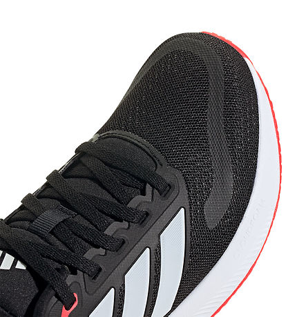 adidas Performance Kengät - RUNFALCON 5 J - Cblack/Ftwwht/Lucred