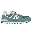 New Balance Sko - 574 - New Spruce/Blast Red New Balance Sko - 574 - New Spruce/Blast Red