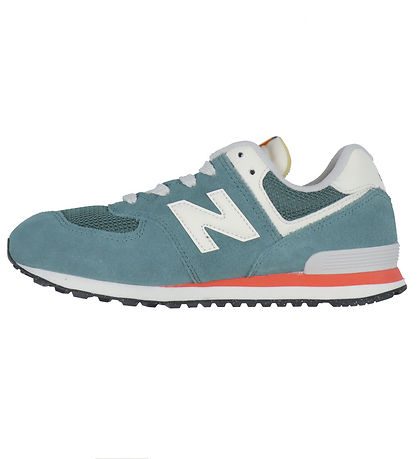 New Balance Sko - 574 - New Spruce/Blast Red