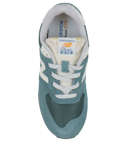 New Balance Sko - 574 - New Spruce/Blast Red