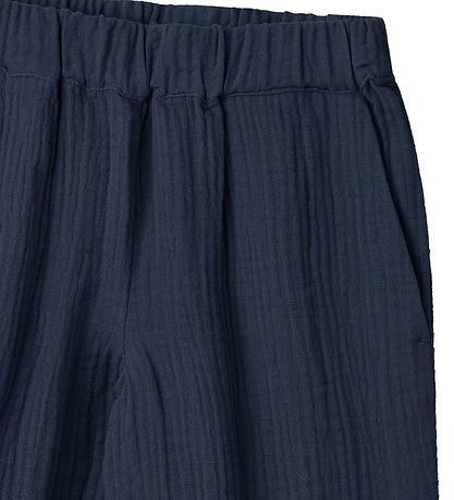 Fliink Bukser - Musselin - Elmo - Insignia Blue