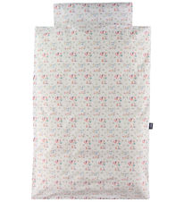 Nørgaard Madsens Sengetøj - Baby - Hvid m. Farverige Balloner Nørgaard Madsens Sengetøj - Baby - Hvid m. Farverige Balloner