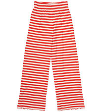 The New Bukser - Rib - TnMoore Wide - Poppy Red Striped The New Bukser - Rib - TnMoore Wide - Poppy Red Striped