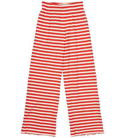 The New Bukser - Rib - TnMoore Wide - Poppy Red Striped