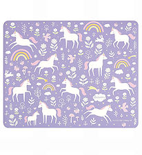 A Little Lovely Company Dækkeserviet - Vinyl - Unicorn Dreams