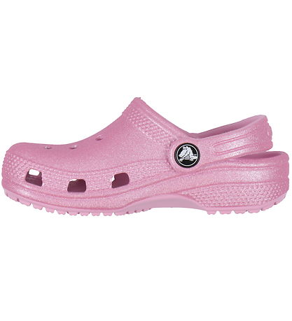 Crocs Sandaler - Classic Glitter Clog K - Pink Tweed Glitter