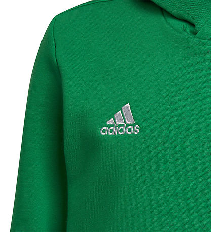 adidas Performance Hættetrøje - Ent22 Hoody Y - Teagrn/White adidas Performance Hættetrøje - Ent22 Hoody Y - Teagrn/White