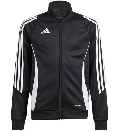 adidas Performance Cardigan - Tiro24 TRJKTY - Sort/Hvid adidas Performance Cardigan - Tiro24 TRJKTY - Sort/Hvid
