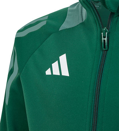 adidas Performance Cardigan - Tiro24 C TRJKTY - DRKGRN adidas Performance Cardigan - Tiro24 C TRJKTY - DRKGRN