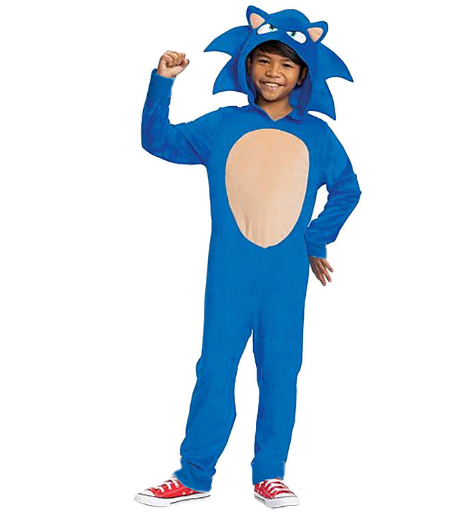 Sonic The Hedgehog Børnekostume - X-Small