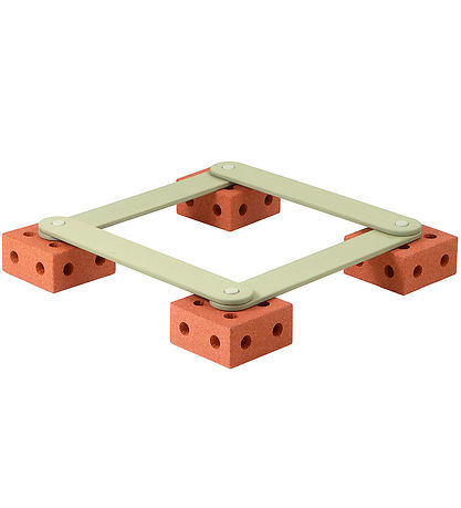 MODU Balancebane - 17 Dele - Burnt Orange/Dusty Green