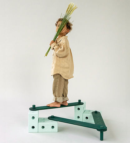 MODU Balancebane - 17 Dele - Ocean Mint/Forest Green