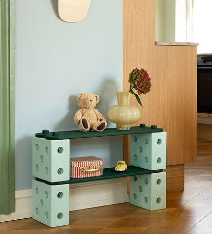 MODU Balancebane - 17 Dele - Ocean Mint/Forest Green