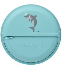 Carl Oscar Snackboks - MiniDisc - 12 cm - Blå m. Delfin Carl Oscar Snackboks - MiniDisc - 12 cm - Blå m. Delfin