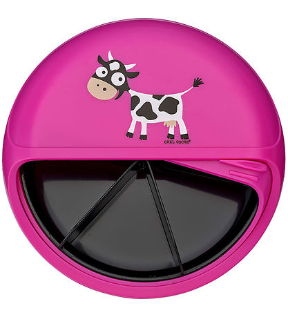 Carl Oscar Snackboks - MiniDisc - 12 cm - Lilla m. Ko Carl Oscar Snackboks - MiniDisc - 12 cm - Lilla m. Ko