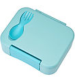Carl Oscar Madkasse m. Gaffel/Ske - BentoBox - Blå Carl Oscar Madkasse m. Gaffel/Ske - BentoBox - Blå