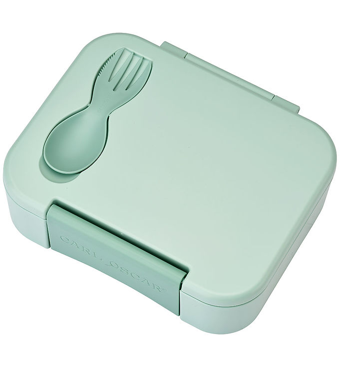 Carl Oscar Madkasse m. Gaffel/Ske - BentoBox - Grøn