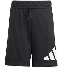 adidas Performance Shorts - J BL KN SH 210 - Black/White adidas Performance Shorts - J BL KN SH 210 - Black/White