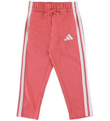 adidas Performance Træningssæt - LK 3S TIB TS - Pnkfus/White/Clp