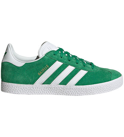adidas Originals Sko - Gazelle J - Green/Ftwwht/Goldmt adidas Originals Sko - Gazelle J - Green/Ftwwht/Goldmt