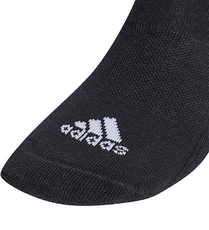 adidas Performance Strømper - 3-pak - 3S C SPW Mid - Black/White adidas Performance Strømper - 3-pak - 3S C SPW Mid - Black/White