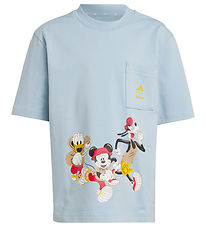 adidas Performance T-shirt - LK DY MM T - Wonblu/Creyel adidas Performance T-shirt - LK DY MM T - Wonblu/Creyel