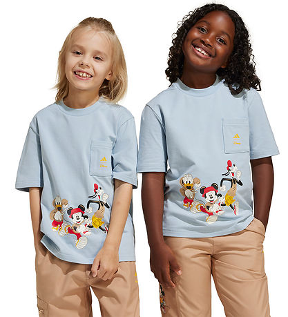 adidas Performance T-shirt - LK DY MM T - Wonblu/Creyel