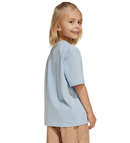 adidas Performance T-shirt - LK DY MM T - Wonblu/Creyel adidas Performance T-shirt - LK DY MM T - Wonblu/Creyel