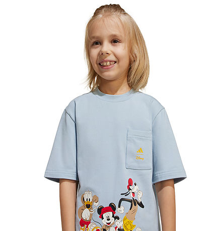 adidas Performance T-shirt - LK DY MM T - Wonblu/Creyel