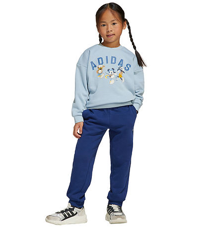 adidas Performance Sweatsæt - LK DY Swtjog - Wonblu/Creblu adidas Performance Sweatsæt - LK DY Swtjog - Wonblu/Creblu