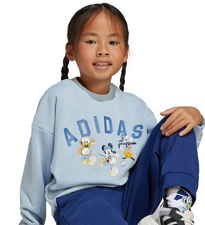 adidas Performance Sweatsæt - LK DY Swtjog - Wonblu/Creblu adidas Performance Sweatsæt - LK DY Swtjog - Wonblu/Creblu