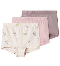 Name It Hipsters - 3-Pak - Noos - NmfTights - Barely Pink/Bows Name It Hipsters - 3-Pak - Noos - NmfTights - Barely Pink/Bows