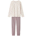 Name It Nattøj - 2-Delt - Noos - NkfNightset - Barely Pink/Bows Name It Nattøj - 2-Delt - Noos - NkfNightset - Barely Pink/Bows