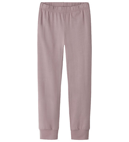 Name It Nattøj - 2-Delt - Noos - NkfNightset - Barely Pink/Bows