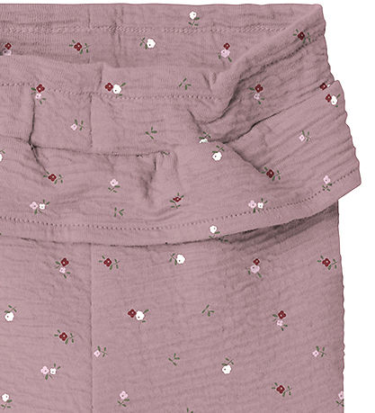 Name It Bukser - NbfTusia - Elderberry m. Blomster Name It Bukser - NbfTusia - Elderberry m. Blomster