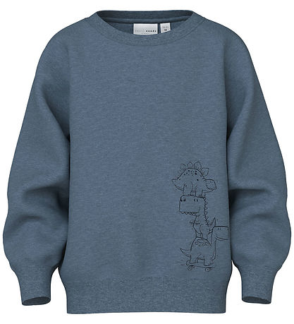 Name It Sweatshirt - NmmVion - China Blue/Dinos Name It Sweatshirt - NmmVion - China Blue/Dinos