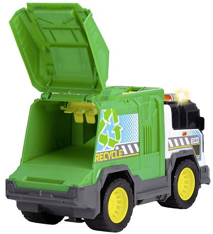 Dickie Toys Bil - Recycle Truck - Lys/Lyd Dickie Toys Bil - Recycle Truck - Lys/Lyd