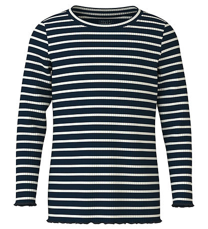 Name It Bluse - NmfVemma - Bright White/Dark Sapphire Name It Bluse - NmfVemma - Bright White/Dark Sapphire